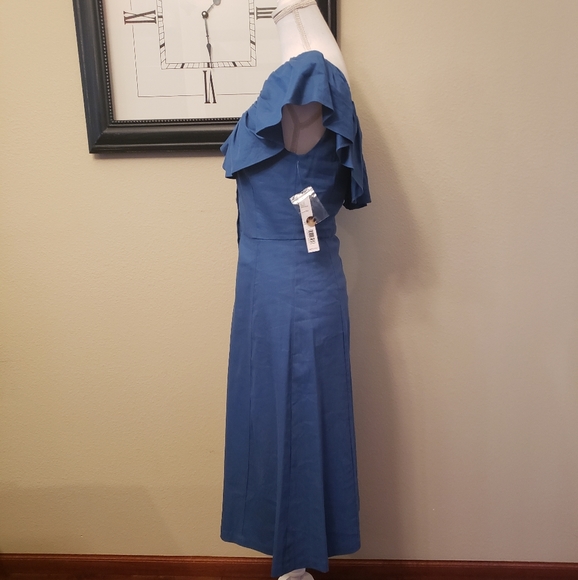 ANTONIO MELANI EMBER BUTTON DOWN DRESS - Picture 4 of 5